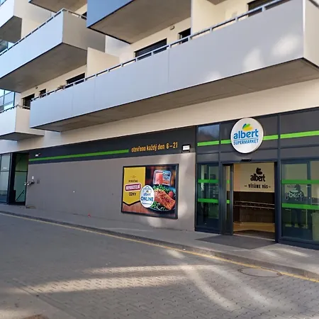 Novy V Centru, Soukrome Parkovani דירה
